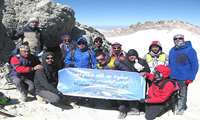 University Team climbed Mount Damavand